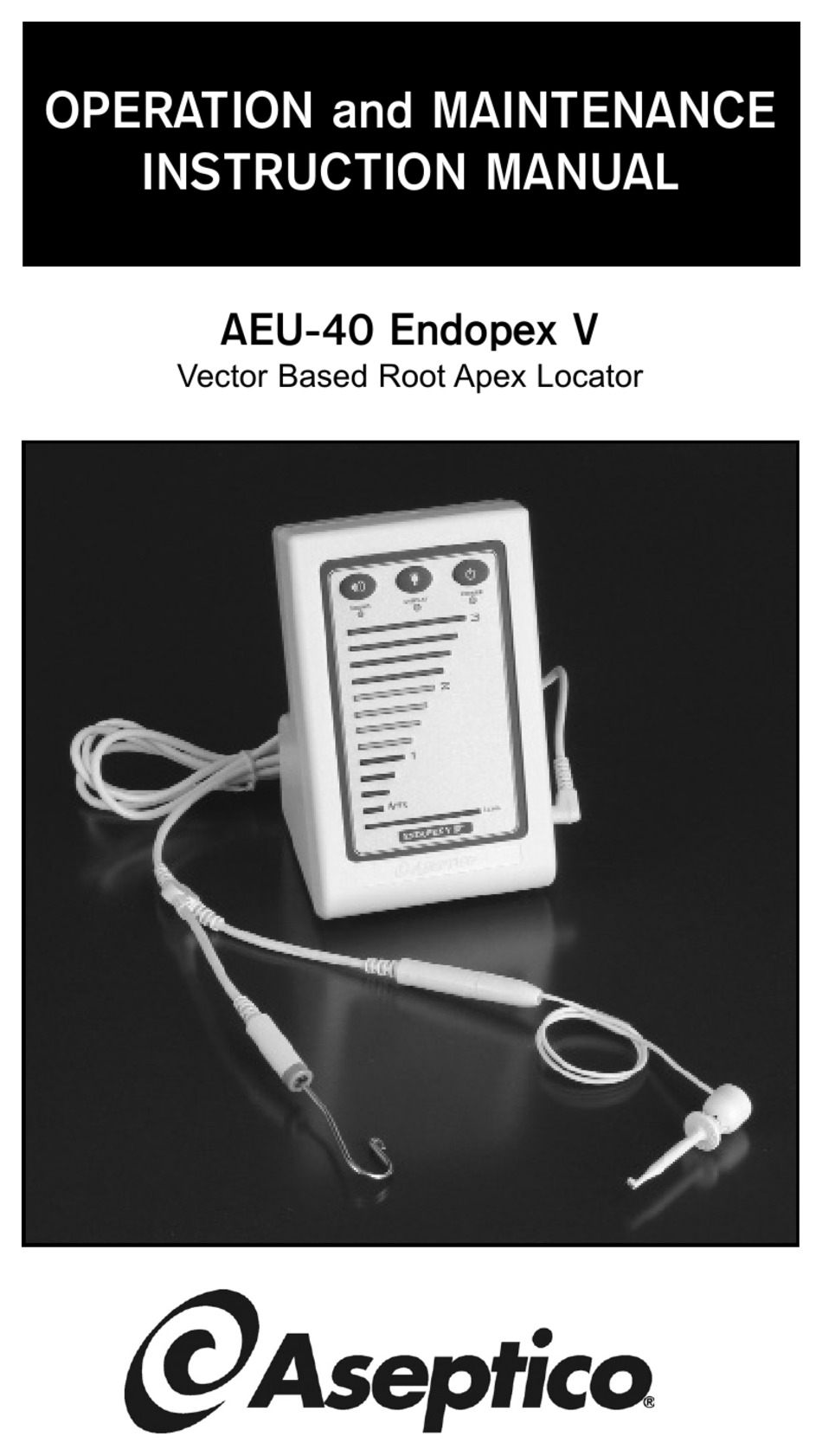 ASEPTICO AEU40 ENDOPEX V OPERATION AND MAINTENANCE INSTRUCTION MANUAL Pdf Download ManualsLib
