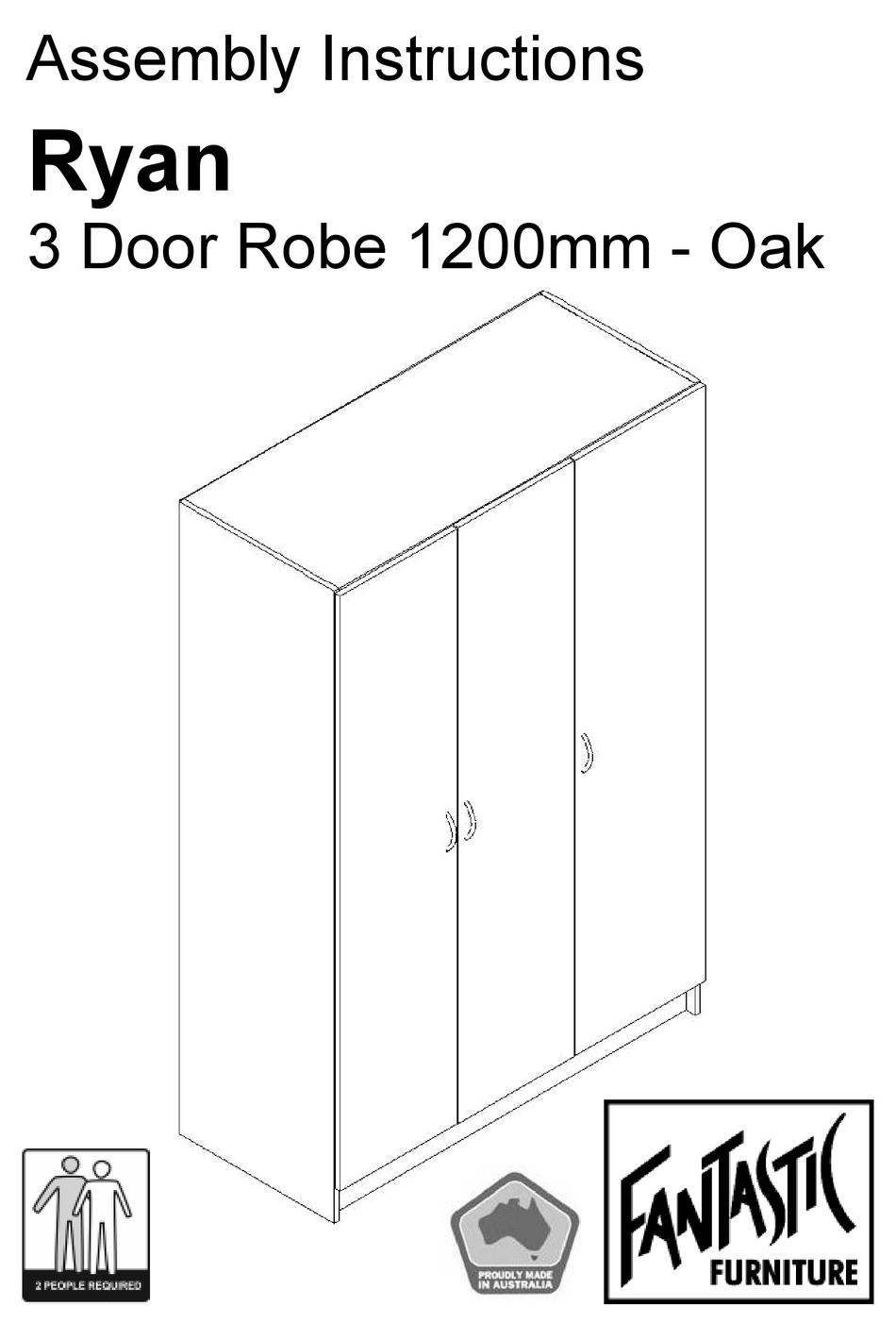 FANTASTIC FURNITURE RYAN ASSEMBLY INSTRUCTIONS MANUAL Pdf Download