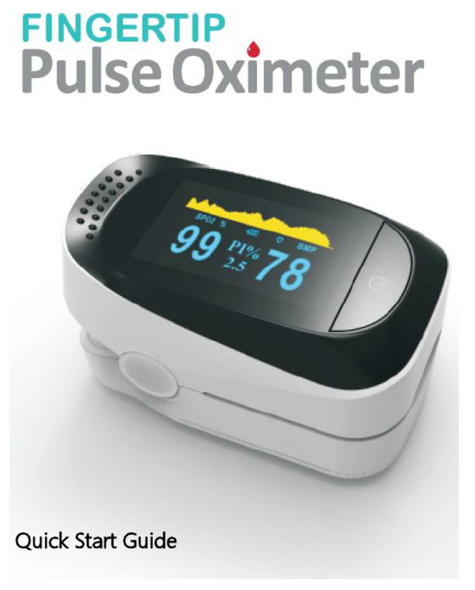 FINGERTIP PULSE OXIMETER QUICK START MANUAL Pdf Download | ManualsLib