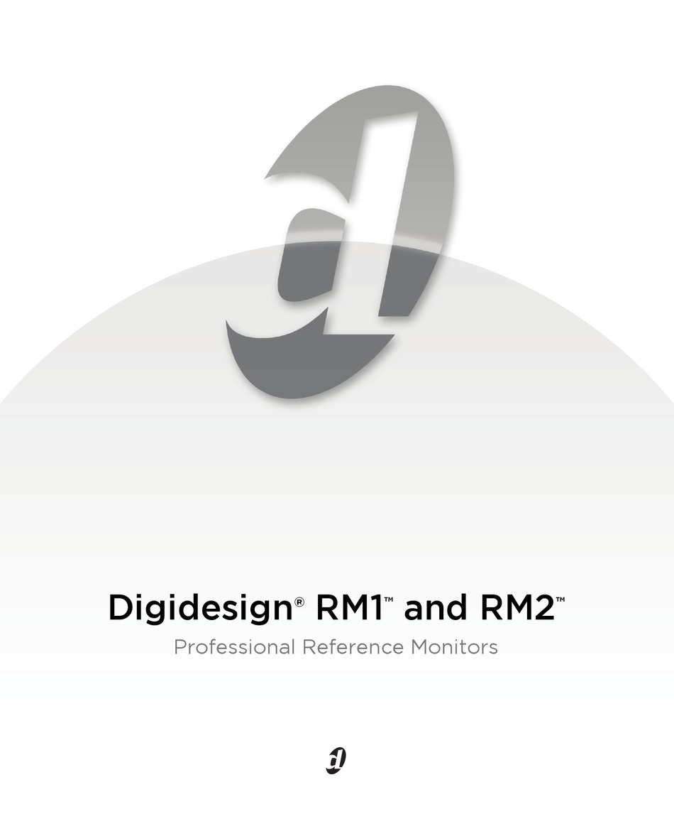 Digidesign Rm1 Manual Pdf Download Manualslib