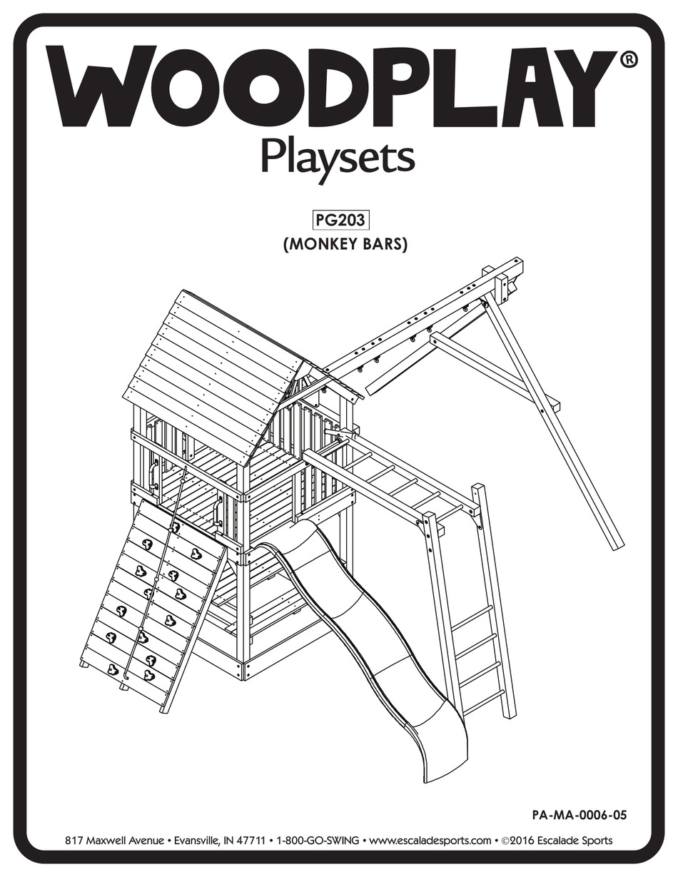 WOODPLAY PG203 MANUAL Pdf Download ManualsLib
