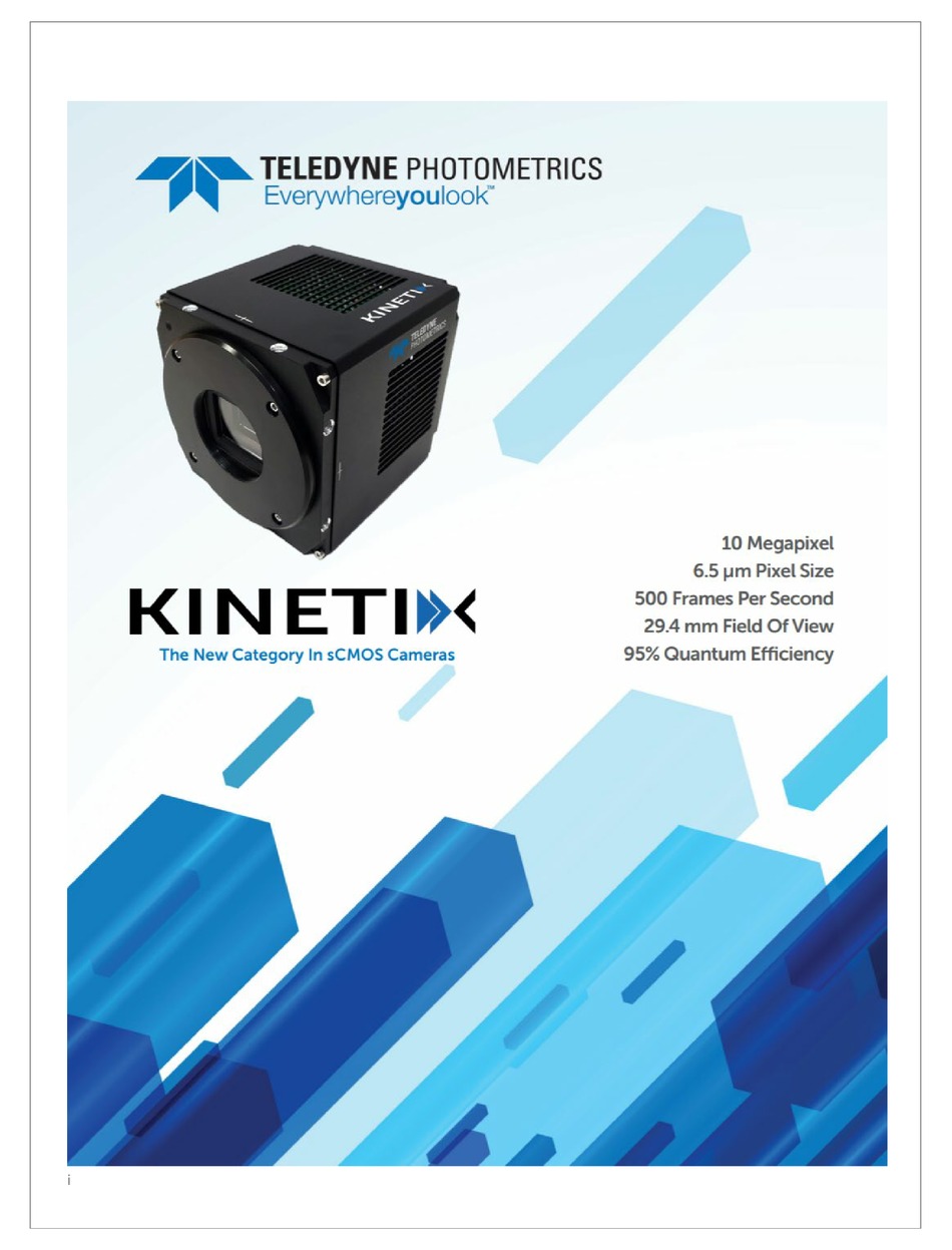 TELEDYNE PHOTOMETRICS MANUAL Pdf Download ManualsLib