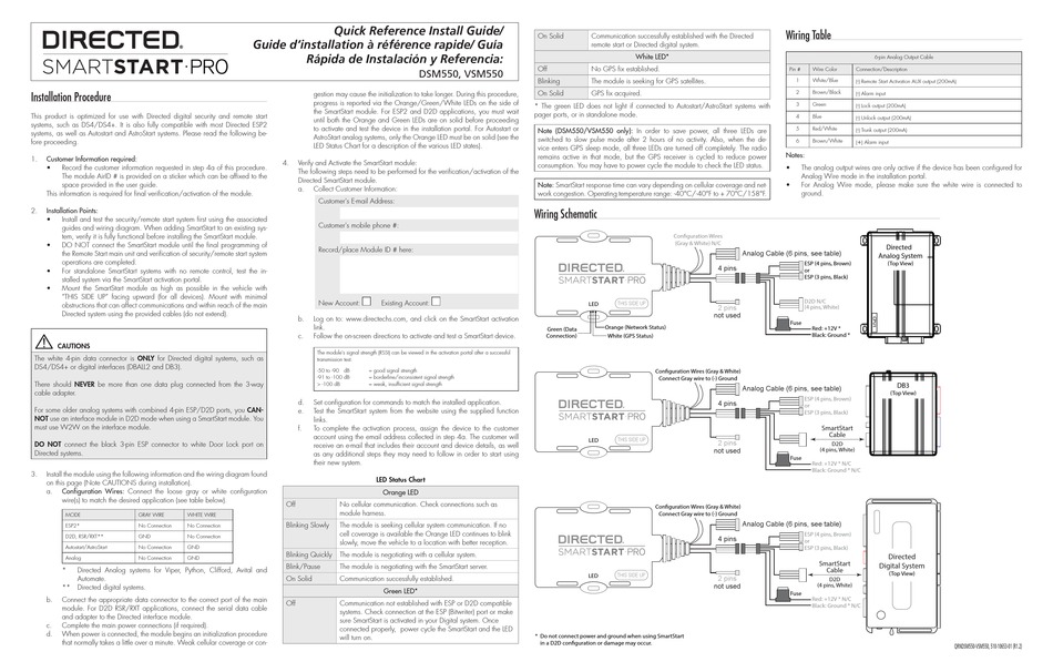 viper-directed-smartstart-pro-dsm550-quick-reference-install-manual-pdf