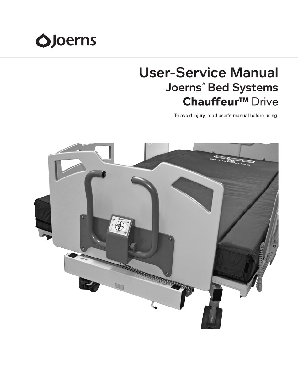 JOERNS CHAUFFEUR USER & SERVICE MANUAL Pdf Download ManualsLib