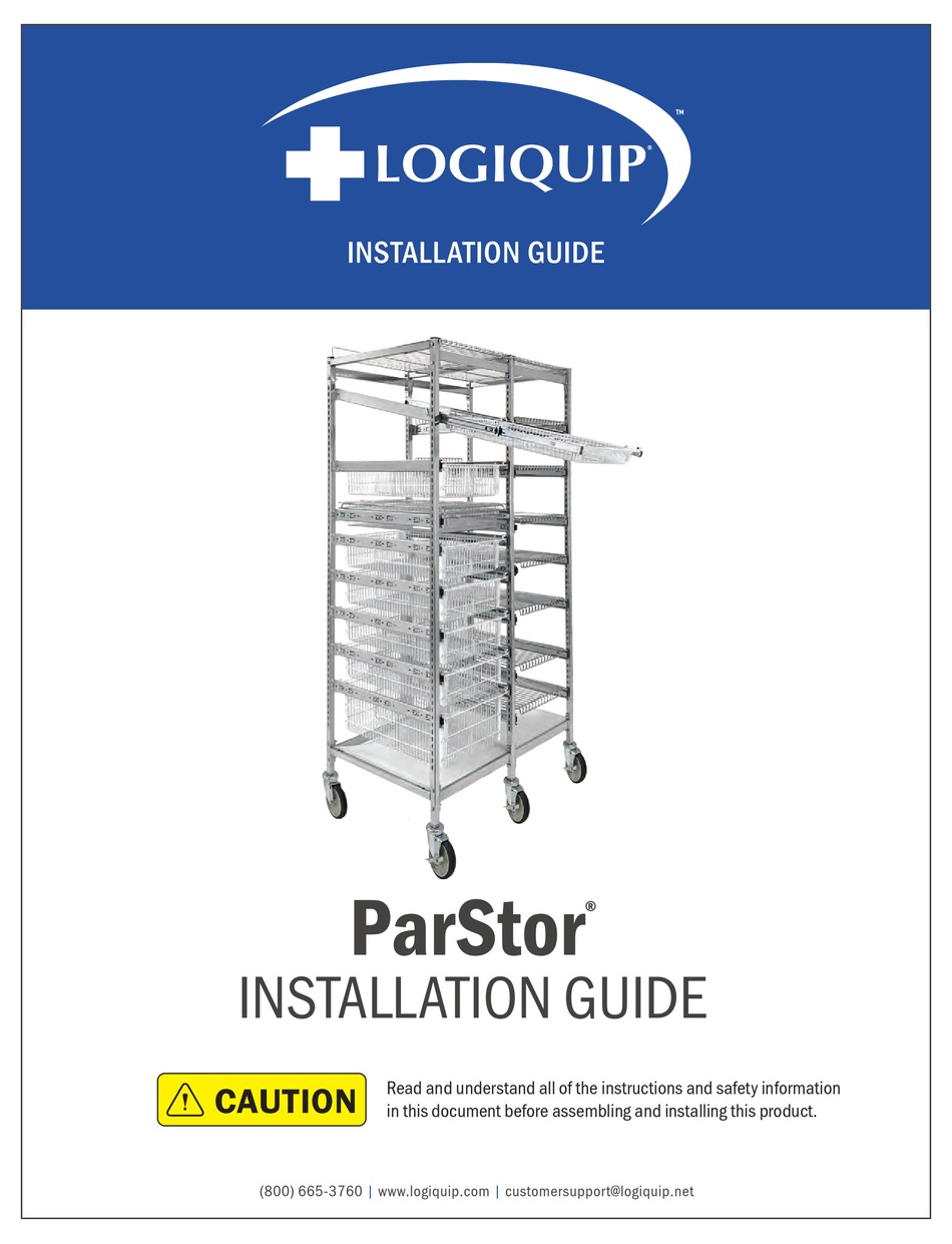 LOGIQUIP PARSTOR INSTALLATION MANUAL Pdf Download ManualsLib