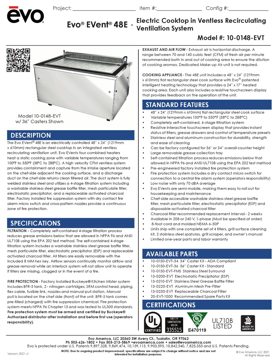 EVO EVENT 48E QUICK START MANUAL Pdf Download ManualsLib