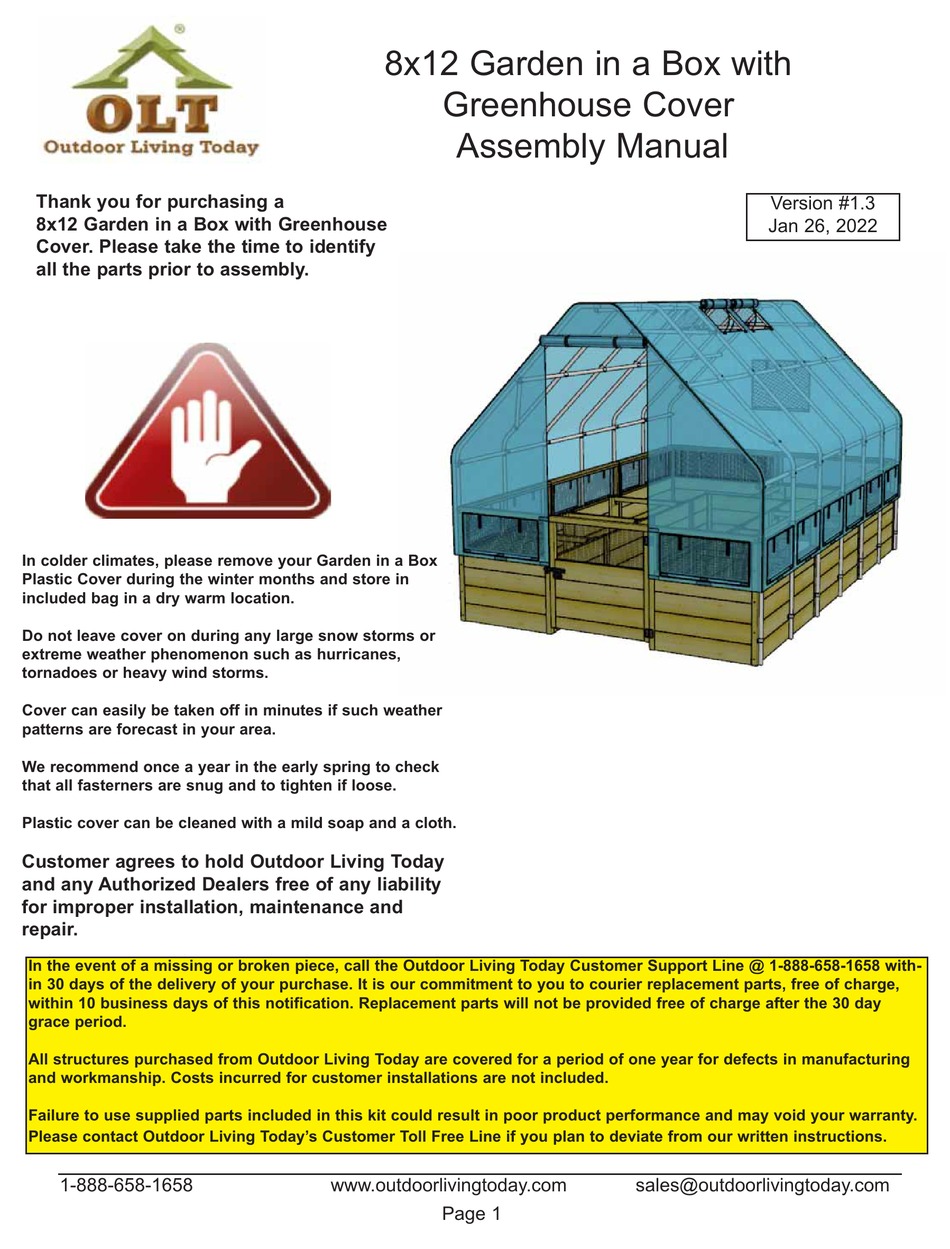 Olt Rb812gho Assembly Manual Pdf Download Manualslib