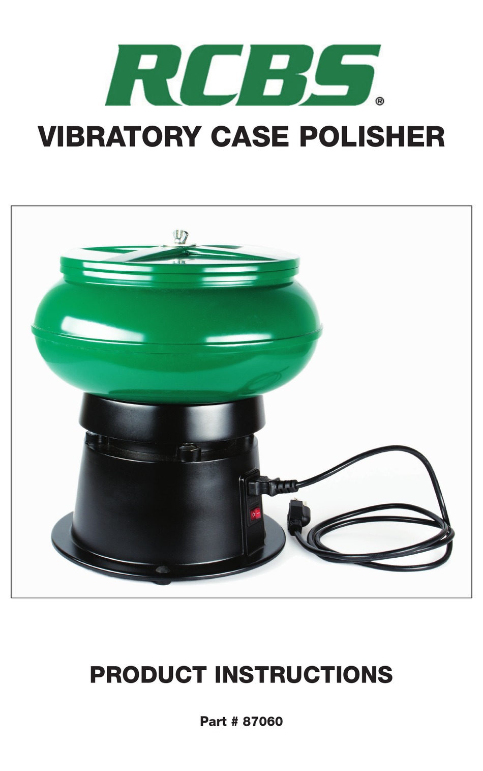 RCBS 87060 PRODUCT INSTRUCTIONS Pdf Download ManualsLib