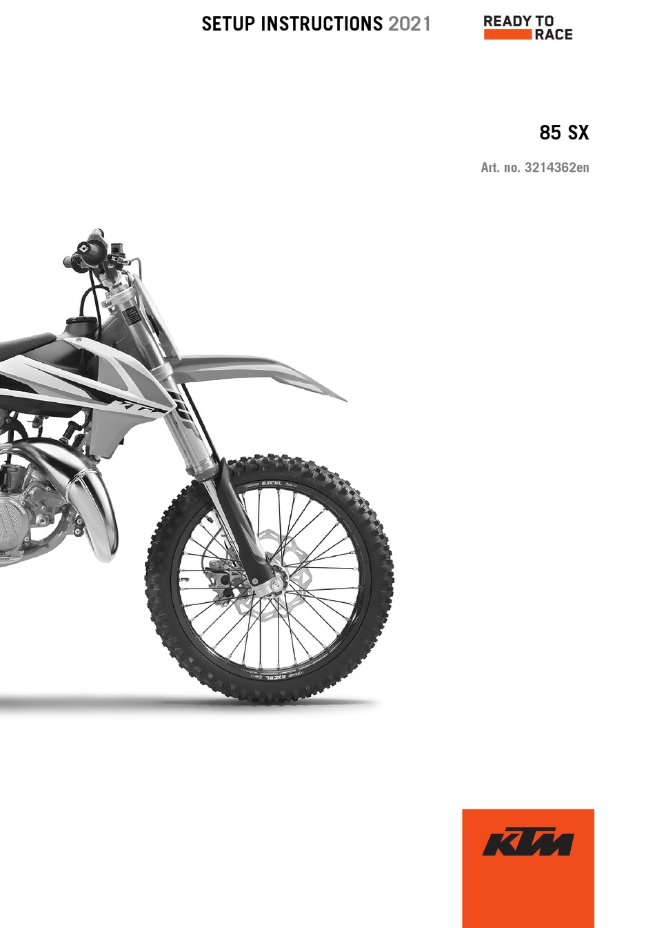 KTM 85 SX 2021 SETUP INSTRUCTIONS Pdf Download ManualsLib