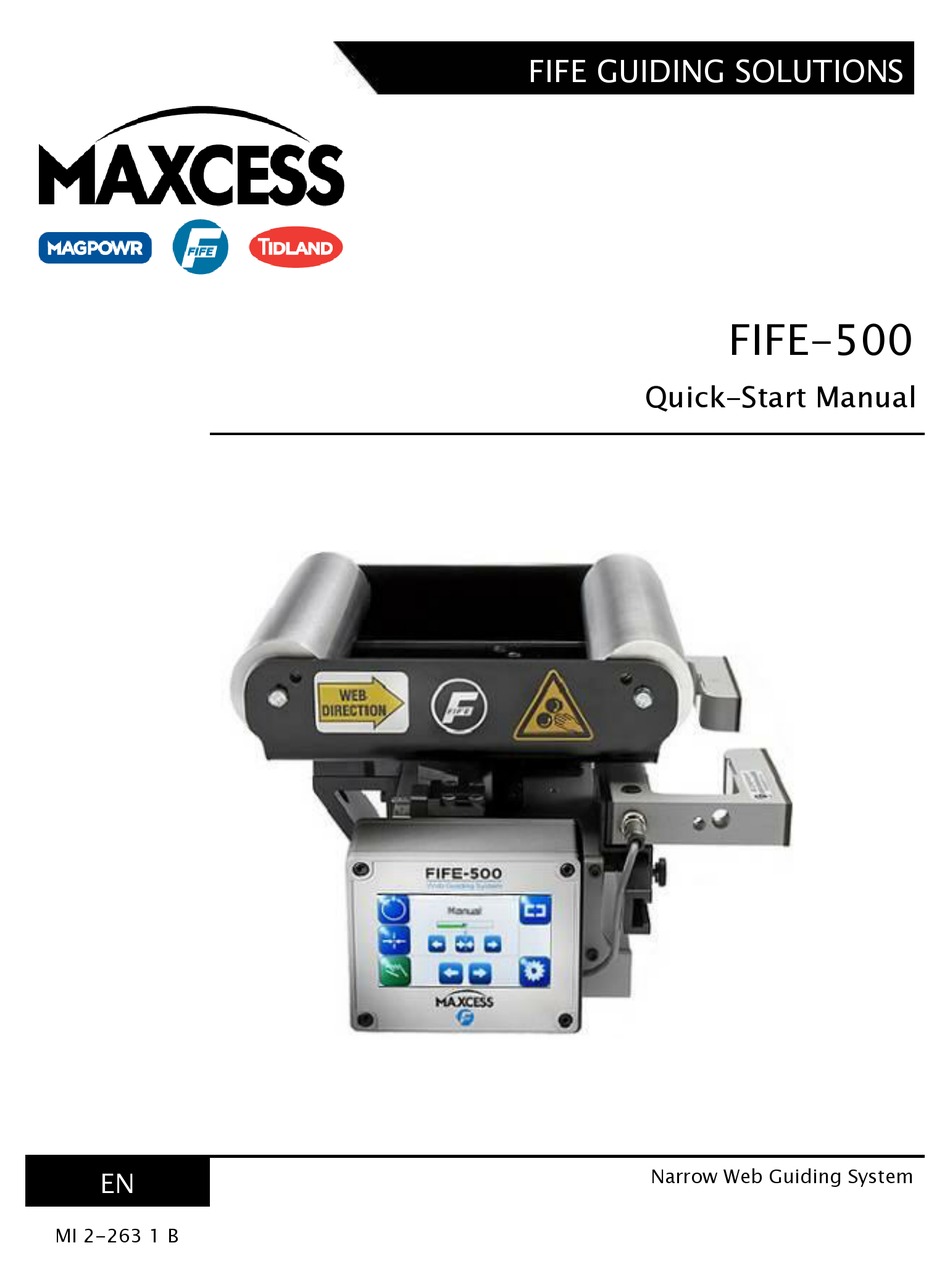 MAXCESS FIFE500 QUICK START MANUAL Pdf Download ManualsLib