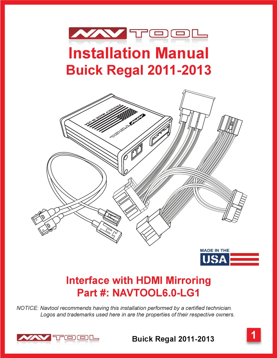 NAVTOOL NAVTOOL6.0LG1 INSTALLATION MANUAL Pdf Download ManualsLib