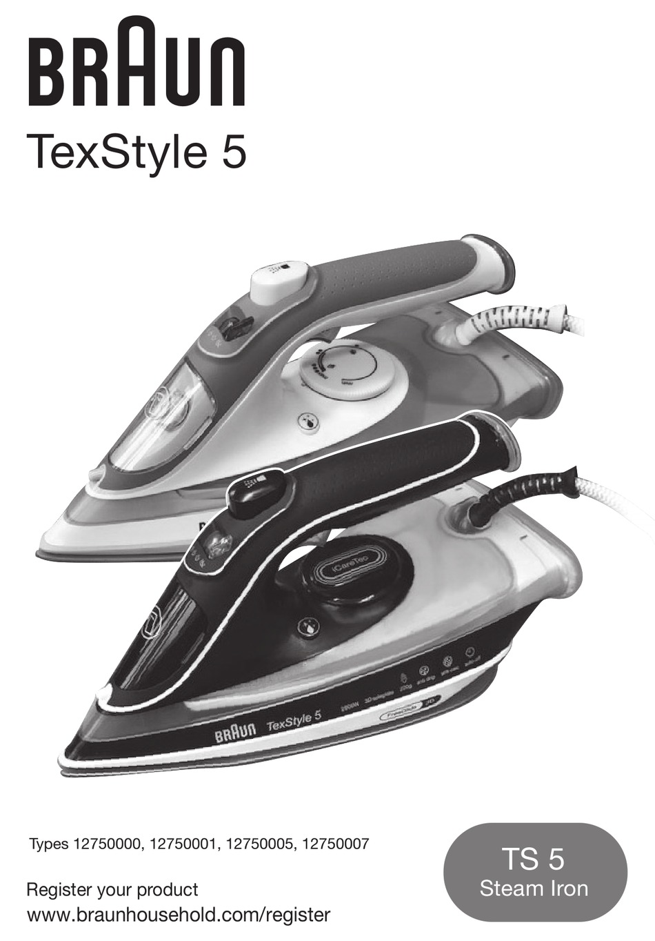 braun texstyle 5 steam iron