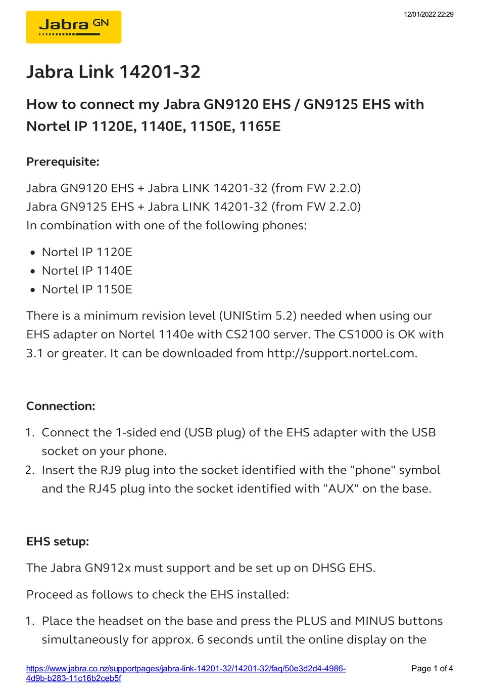JABRA 1420132 MANUAL Pdf Download ManualsLib