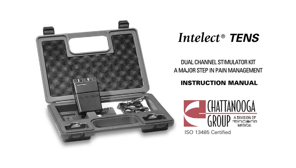 ENCORE MEDICAL INTELECT TENS INSTRUCTION MANUAL Pdf Download ManualsLib