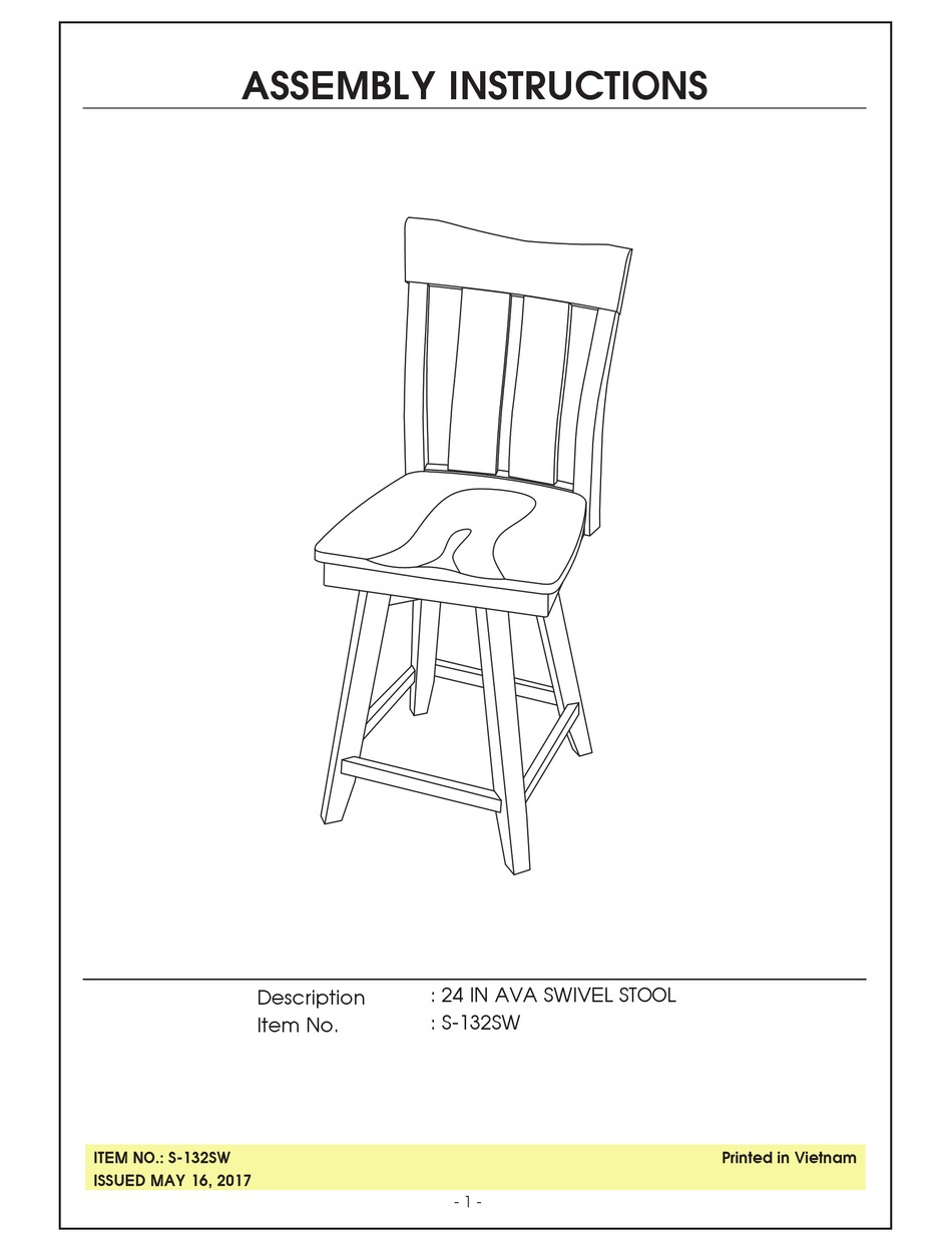 WHITEWOOD FURNITURE S132SW ASSEMBLY INSTRUCTIONS Pdf Download ManualsLib
