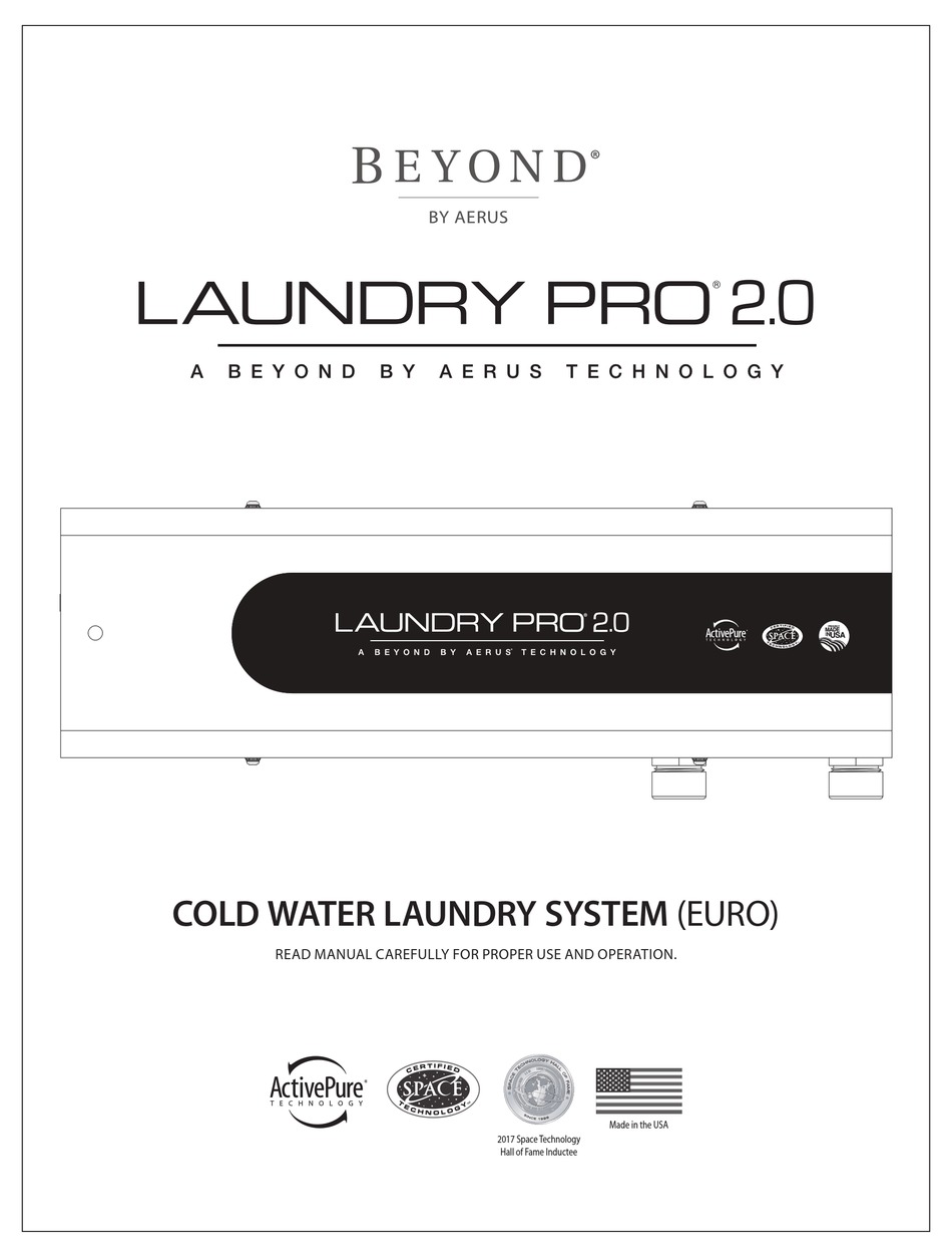 AERUS BEYOND LAUNDRY PRO 2.0 MANUAL Pdf Download ManualsLib