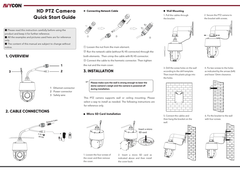 AVYCON AVCPHN21X20LW QUICK START MANUAL Pdf Download ManualsLib