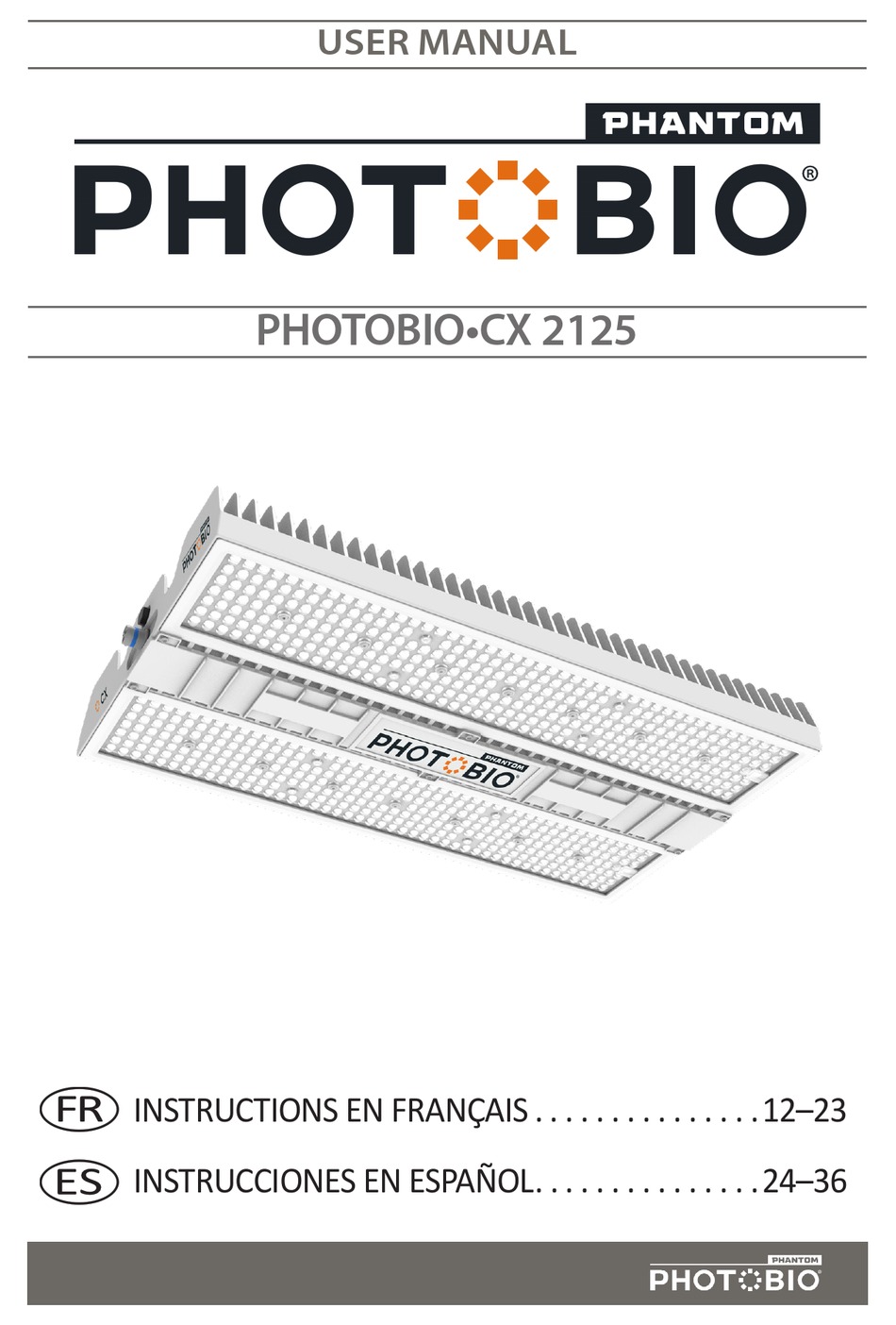 phantom-photobio-cx-2125-instruction-manual-pdf-download-manualslib