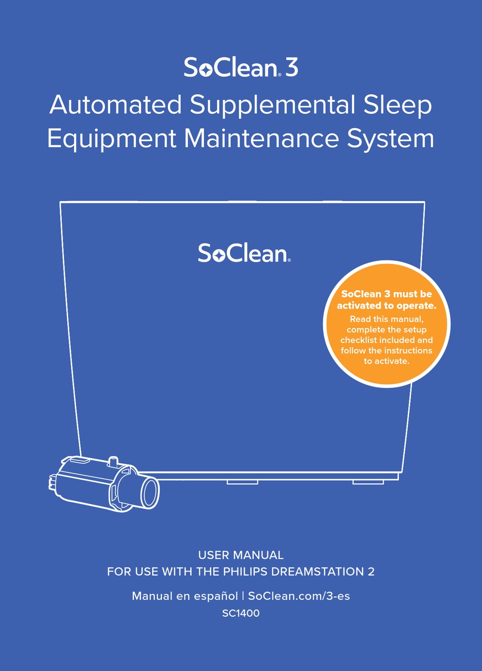 SOCLEAN SC1400 MANUAL Pdf Download ManualsLib