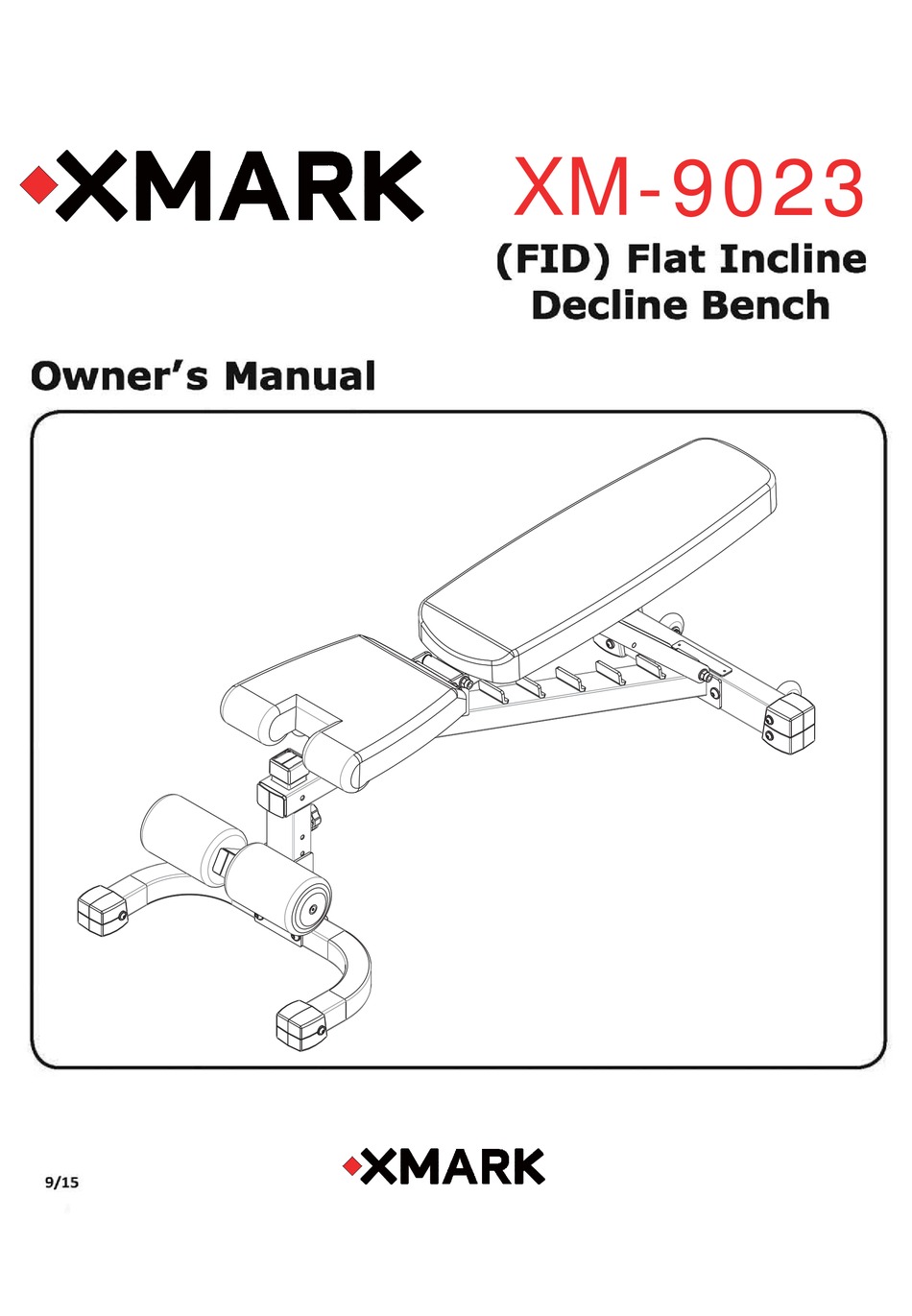 XMARK FITNESS XM9023 OWNER'S MANUAL Pdf Download ManualsLib