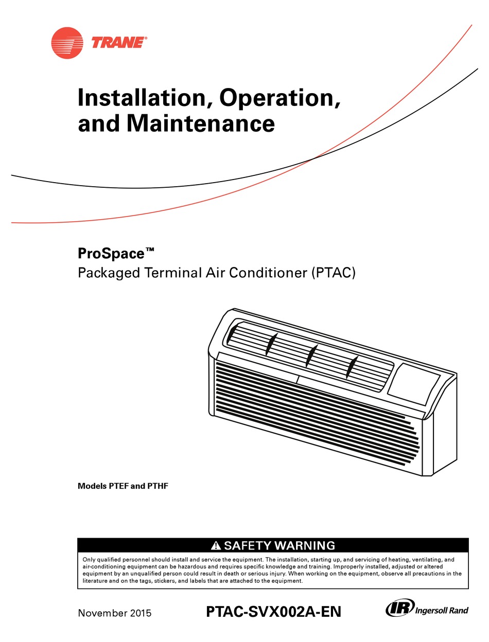 trane prospace ptac