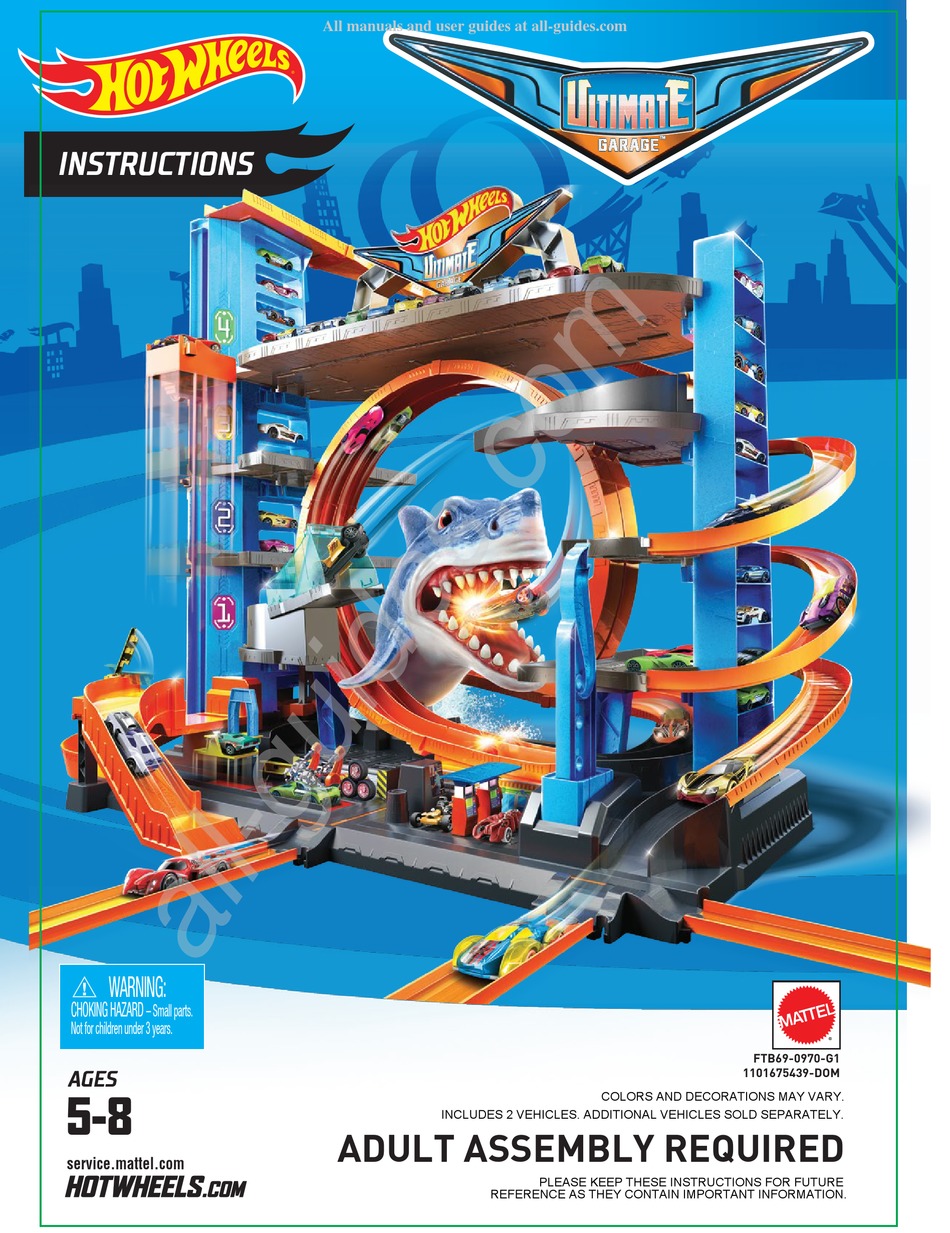MATTEL HOTWHEELS ULTIMATE GARAGE INSTALLATION MANUAL Pdf Download
