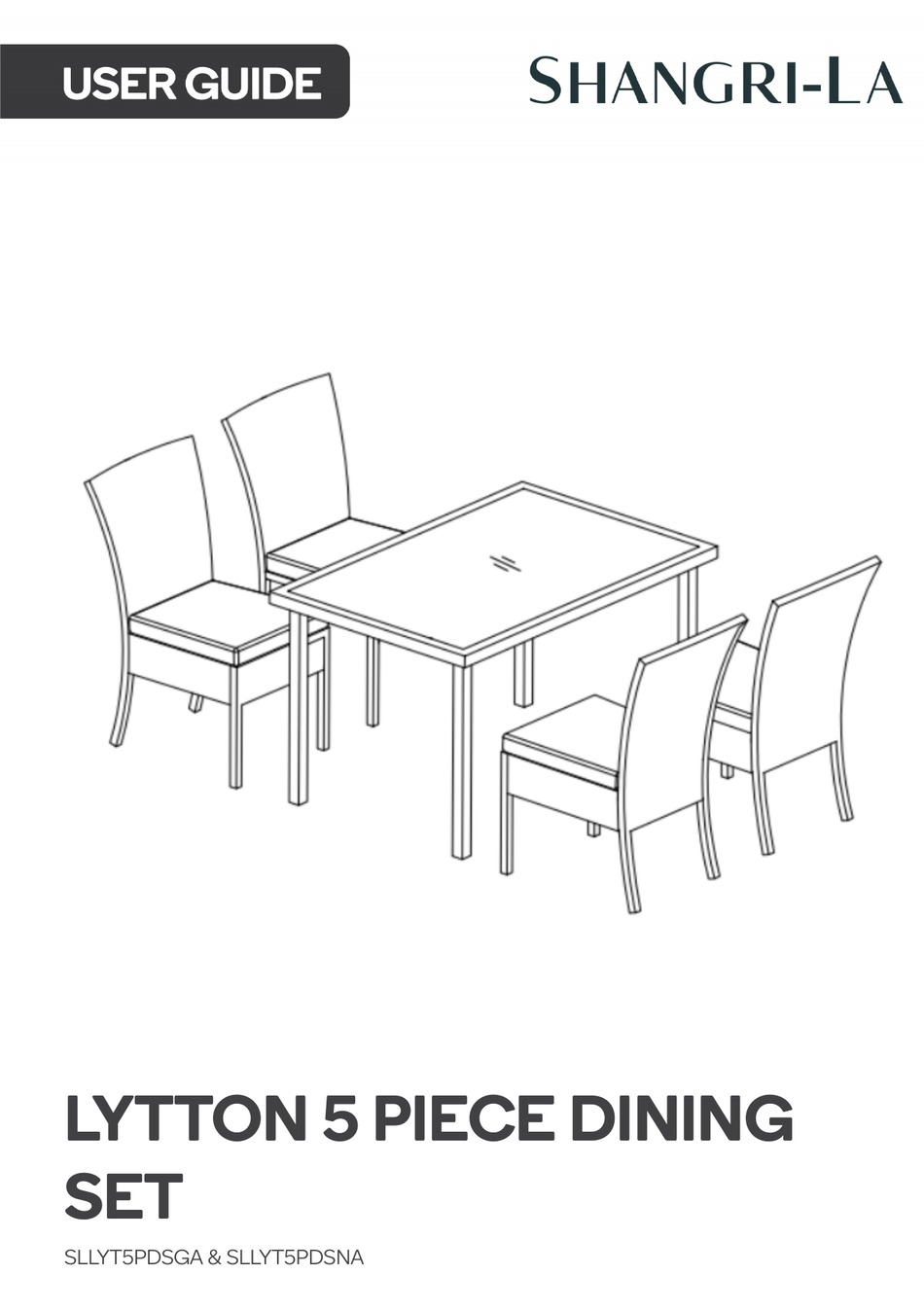 SHANGRILA LYTTON SLLYT5PDSGA USER MANUAL Pdf Download ManualsLib