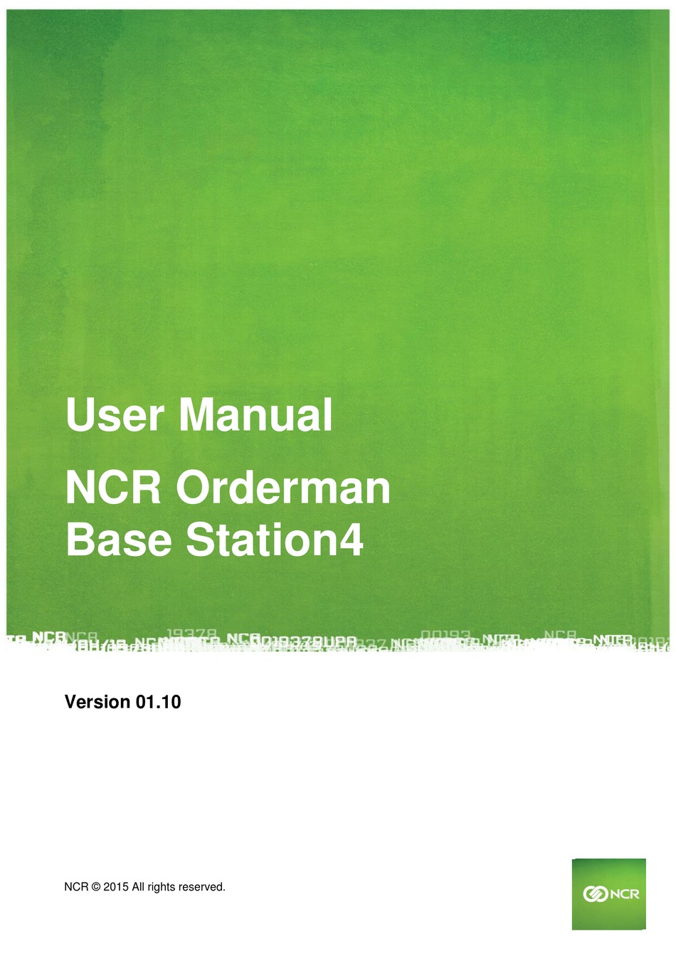 NCR ORDERMAN BASE STATION 4 USER MANUAL Pdf Download | ManualsLib