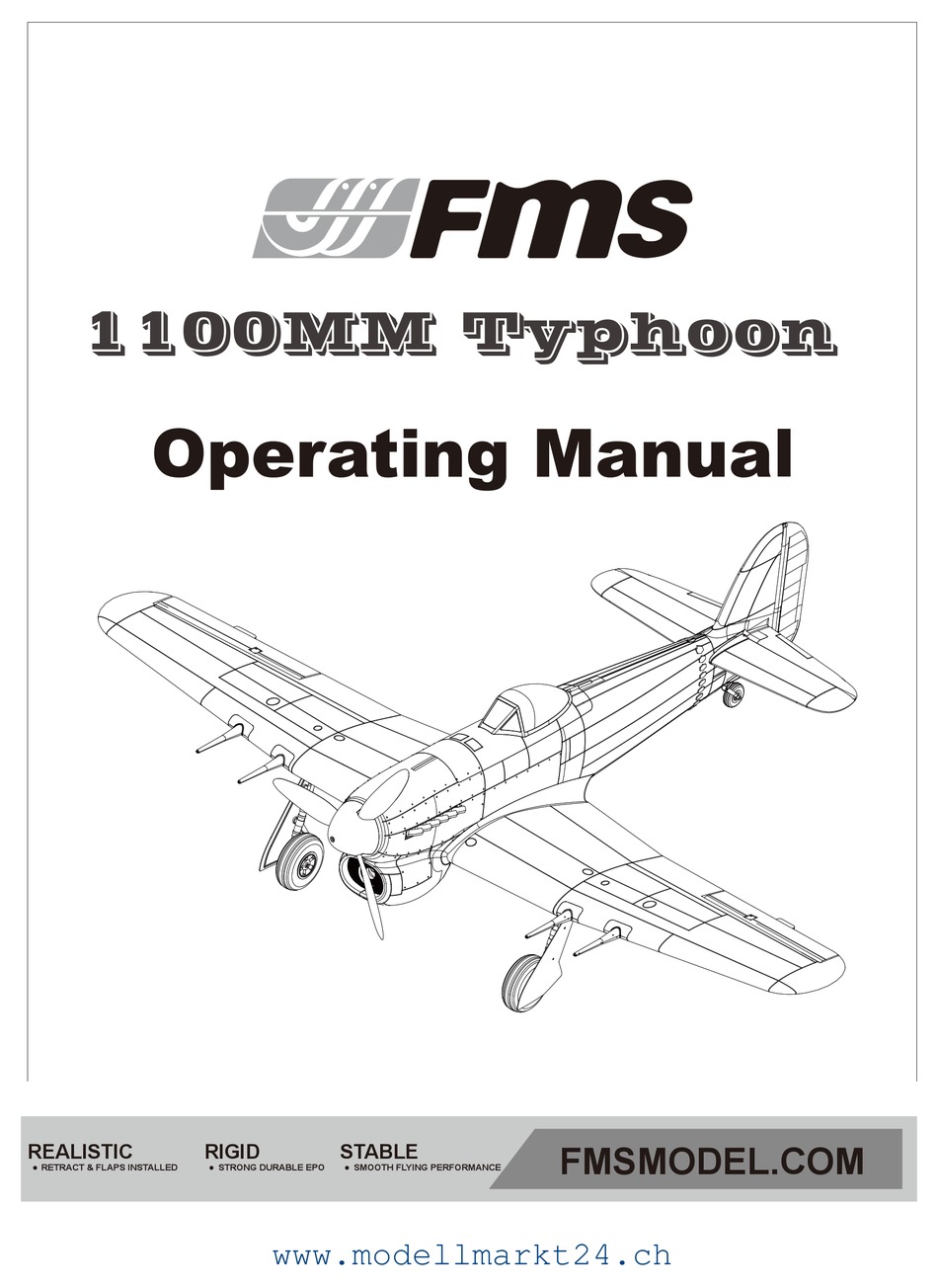 FMS HAWKER TYPHOON OPERATING MANUAL Pdf Download | ManualsLib