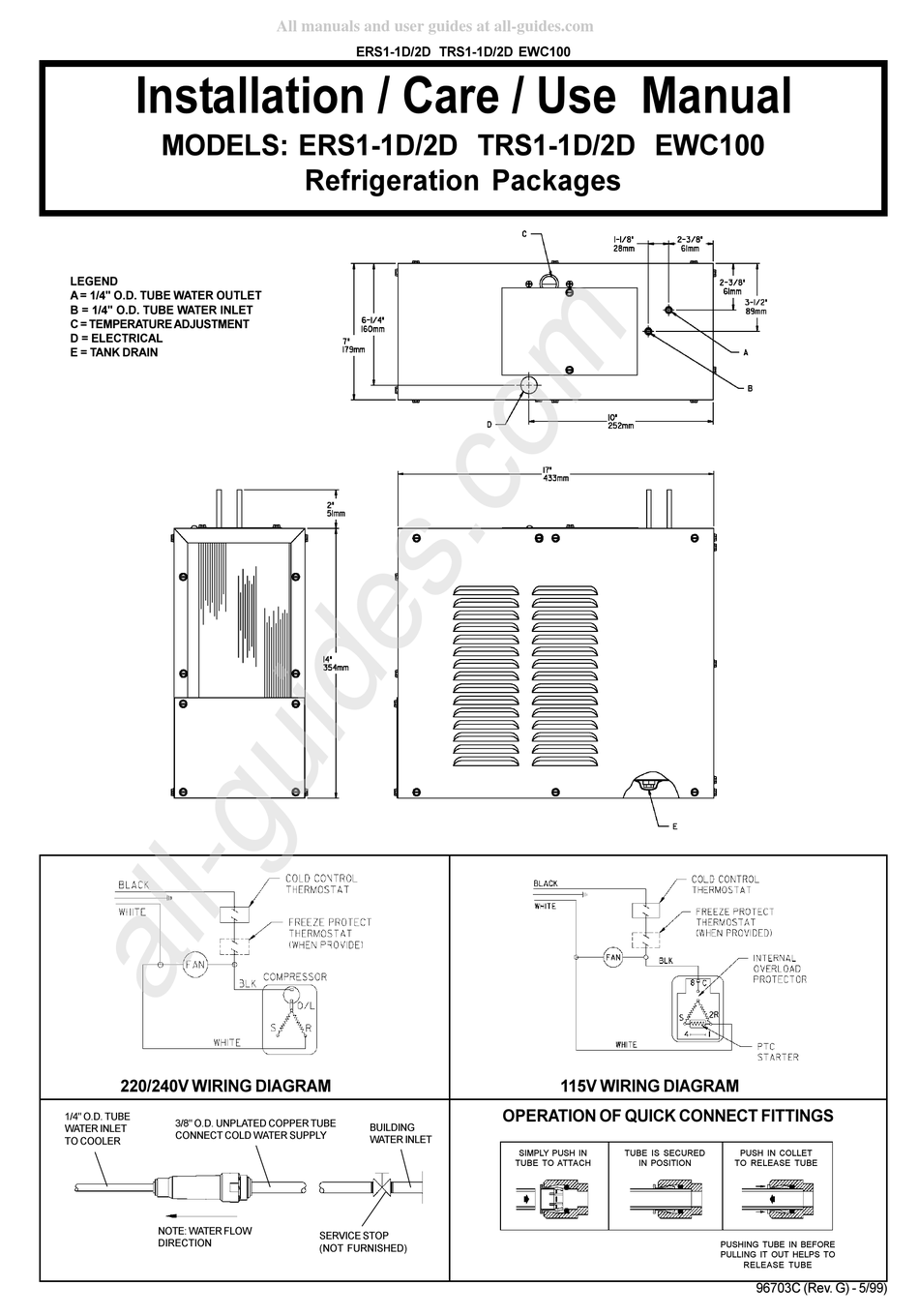 ELKAY ERS11D INSTALLATION, CARE & USE MANUAL Pdf Download ManualsLib