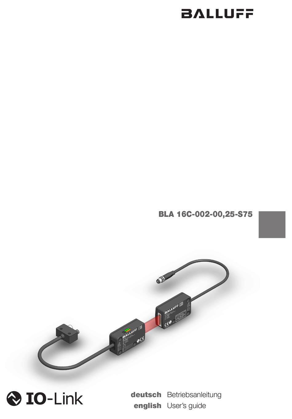 BALLUFF BLA0007 USER MANUAL Pdf Download ManualsLib