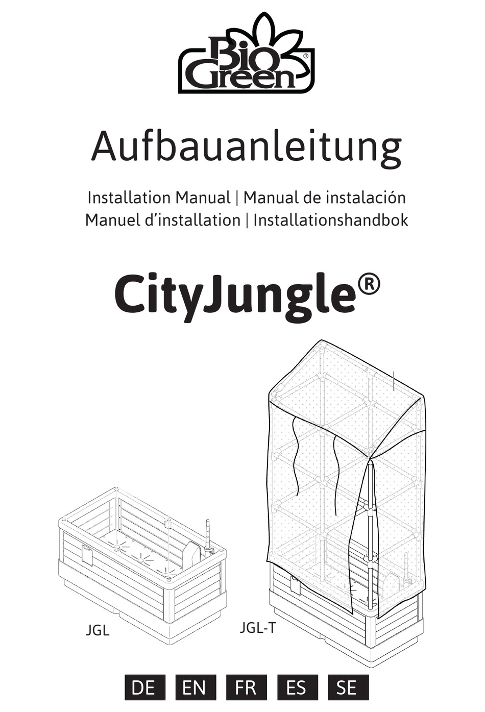 BIO GREEN CITYJUNGLE INSTALLATION MANUAL Pdf Download ManualsLib
