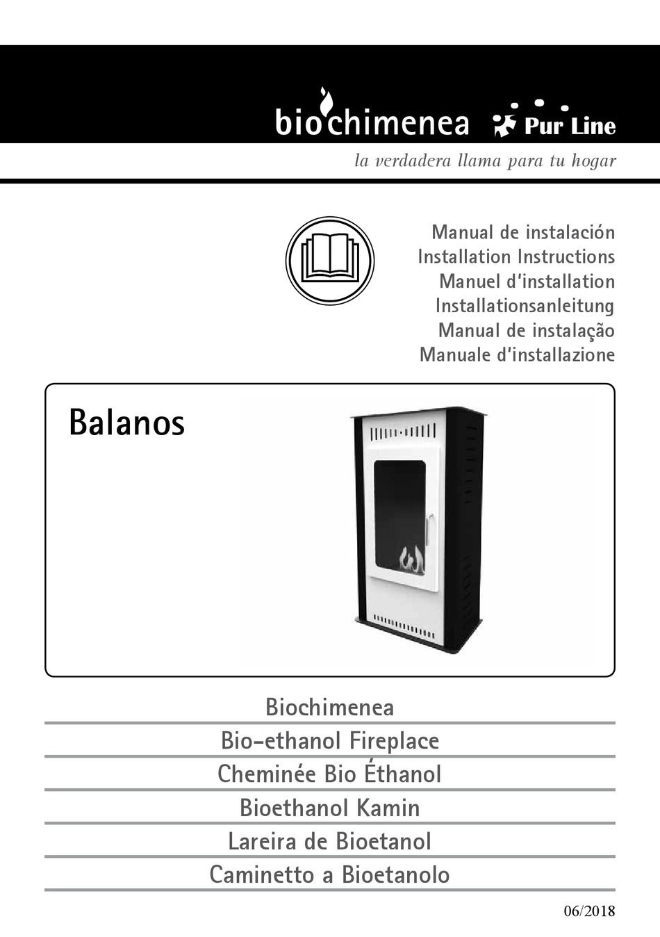 CLIMACITY PUR LINE BALANOS INSTALLATION INSTRUCTIONS MANUAL Pdf