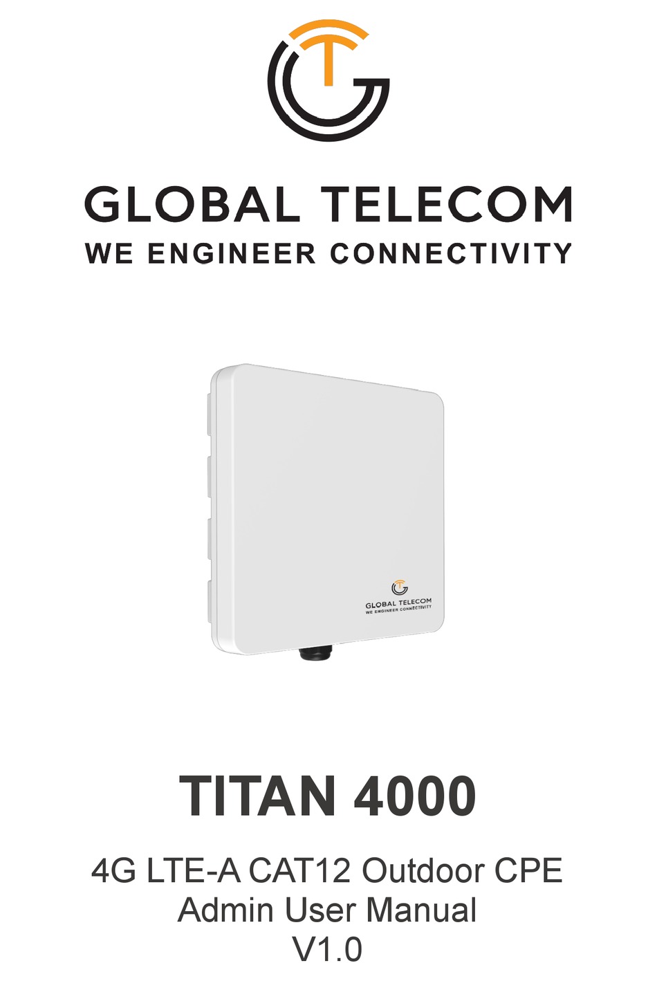 global-telecom-titan-4000-user-manual-pdf-download-manualslib