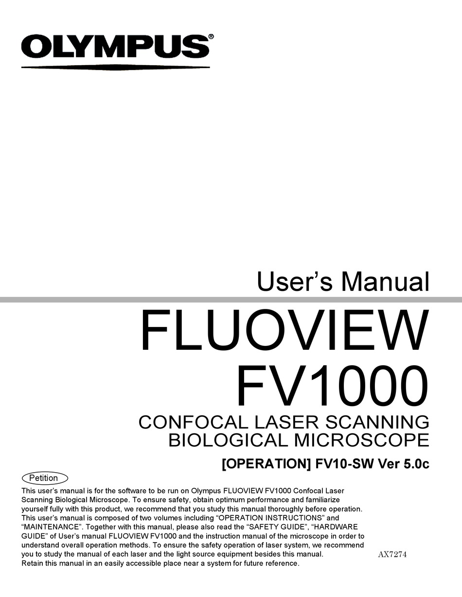olympus fluoview fv1000 software free download