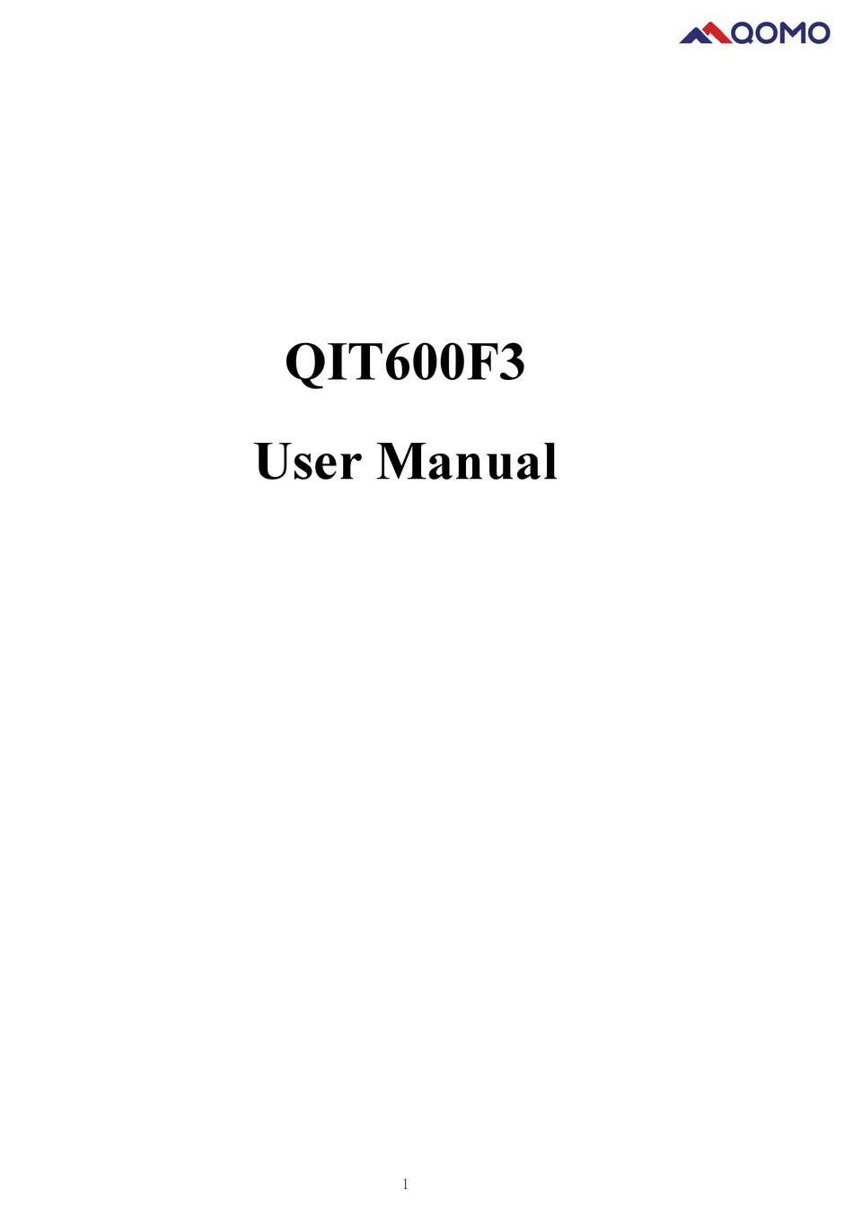 Qomo Qit600f3 User Manual Pdf Download 