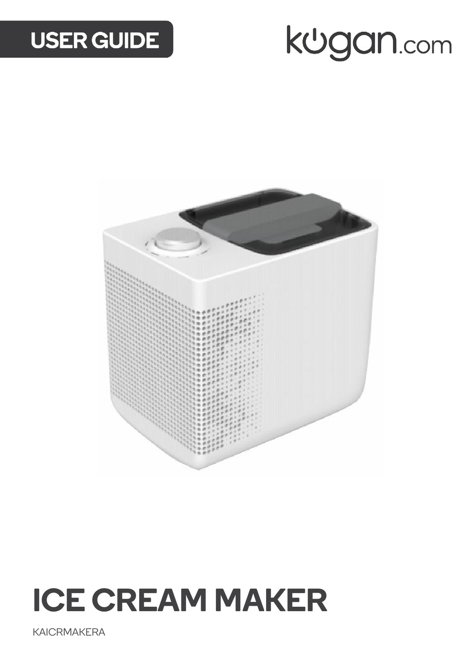 KOGAN KAICRMAKERA USER MANUAL Pdf Download ManualsLib