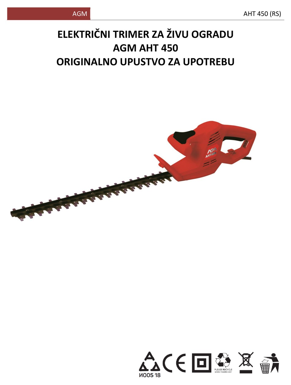 AGM AHT 450 MANUAL Pdf Download ManualsLib