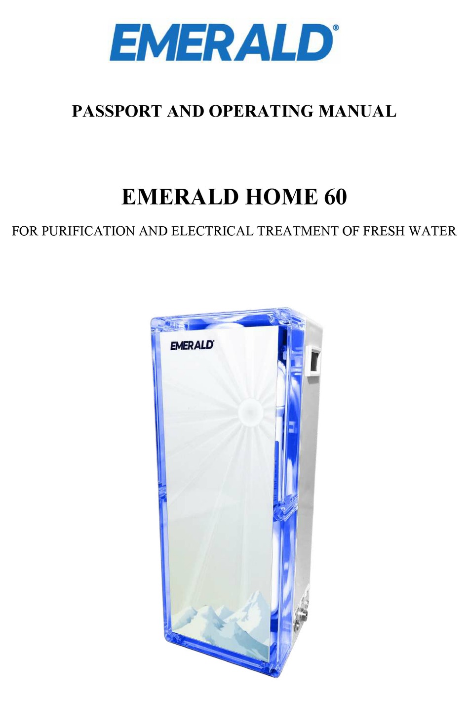 EMERALD HOME 60 MANUAL Pdf Download ManualsLib