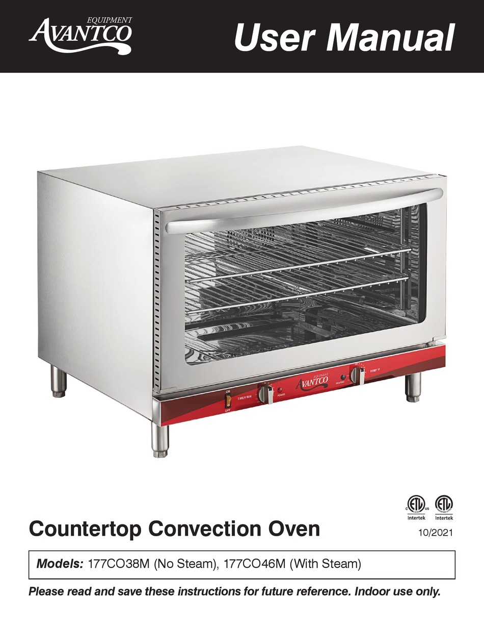 AVANTCO EQUIPMENT 177CO38M USER MANUAL Pdf Download ManualsLib