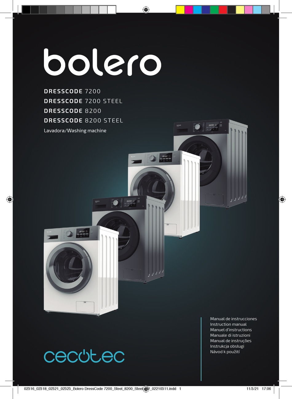 CECOTEC BOLERO DRESSCODE 7200 INSTRUCTION MANUAL Pdf Download | ManualsLib