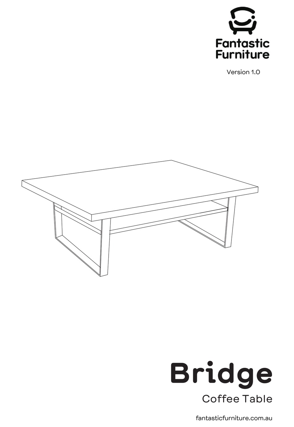 FANTASTIC FURNITURE BRIDGE COFFEE TABLE MANUAL Pdf Download ManualsLib