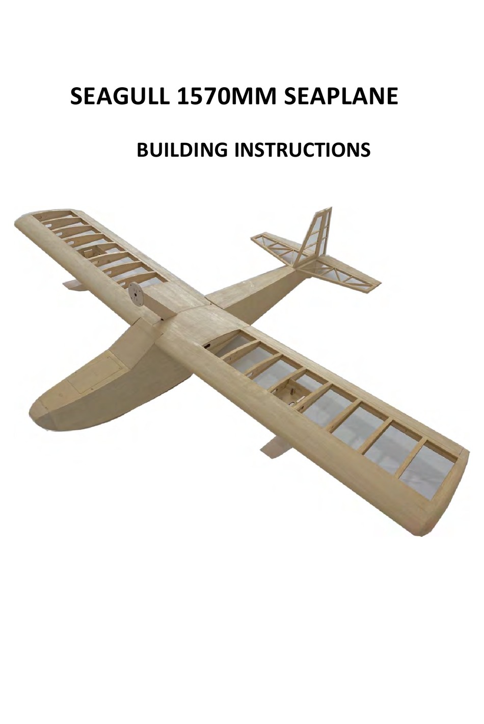 HKING SEAGULL BUILDING INSTRUCTIONS Pdf Download ManualsLib