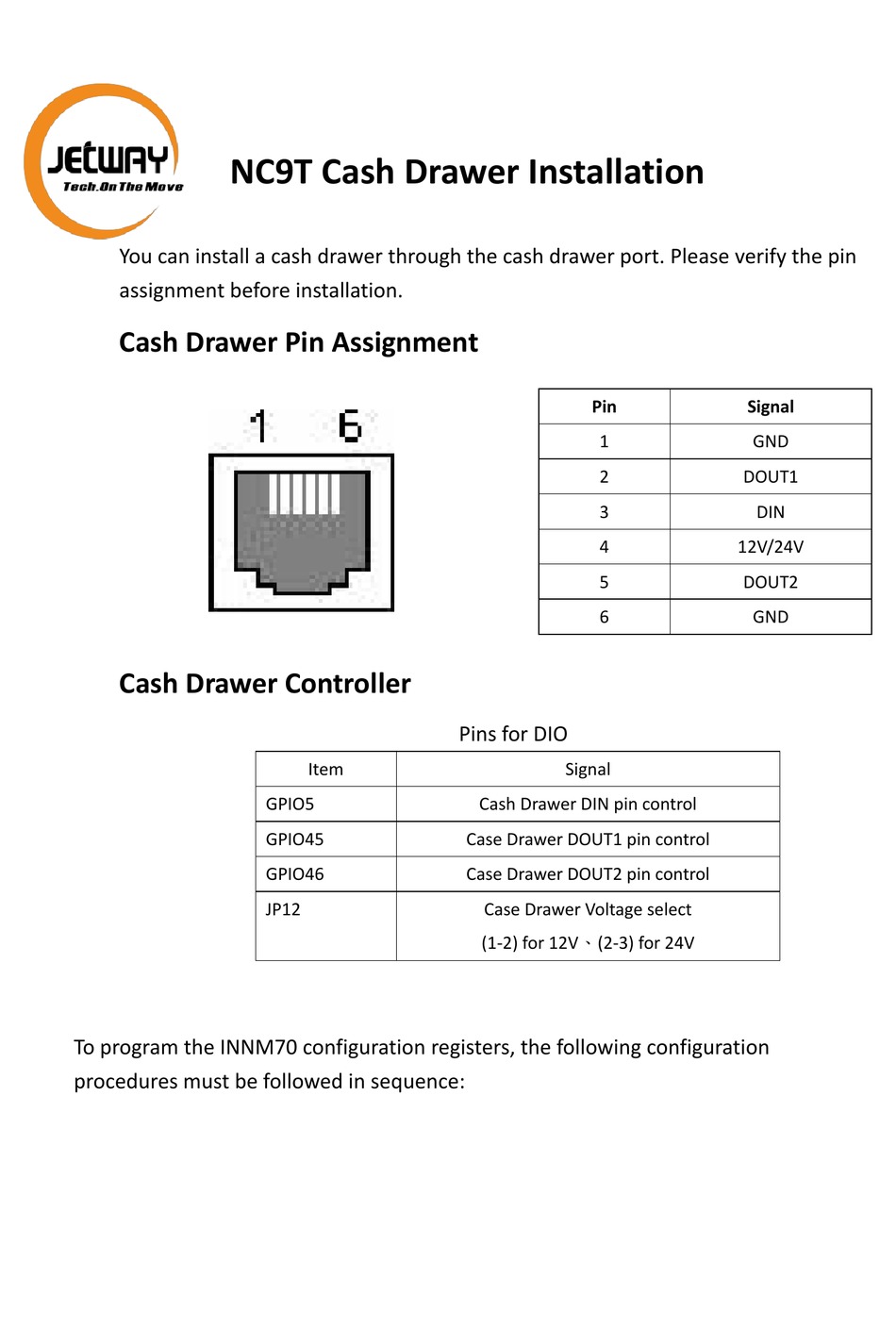 JETWAY NC9T INSTALLATION MANUAL Pdf Download ManualsLib
