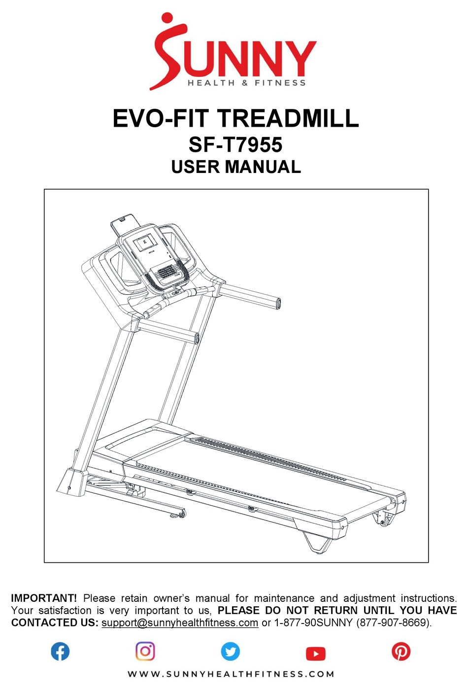 SUNNY SFT7955 USER MANUAL Pdf Download ManualsLib
