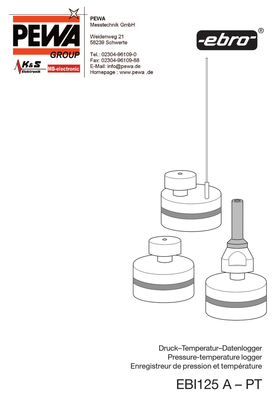 EBRO PEWA EBI125 A PT MANUAL Pdf Download ManualsLib