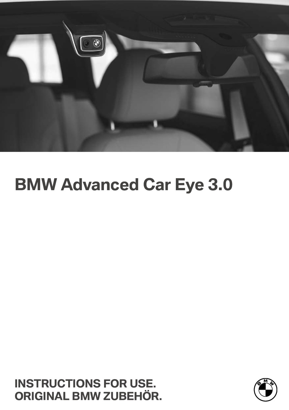 Bmw Advanced Car Eye 30 Instructions For Use Manual Pdf Download