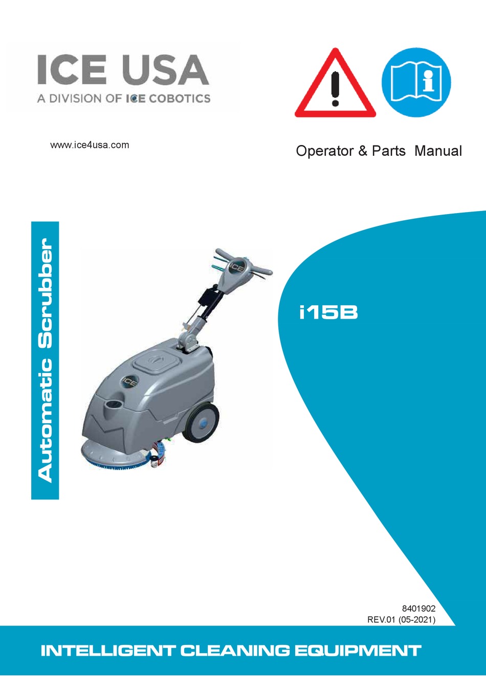 ICE COBOTICS ICE USA I15B OPERATOR S PARTS MANUAL Pdf Download 
