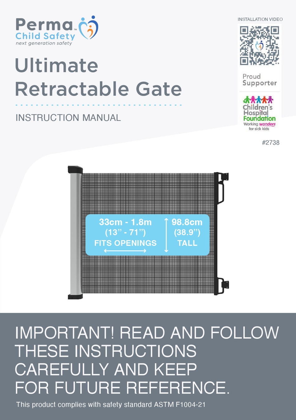 PERMA CHILD SAFETY 2738 INSTRUCTION MANUAL Pdf Download ManualsLib