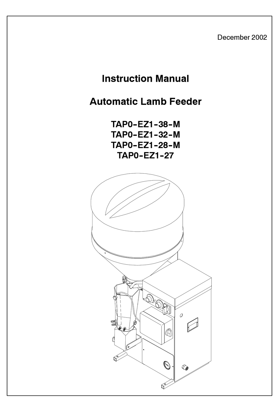 FORSTER TAP0EZ138M INSTRUCTION MANUAL Pdf Download ManualsLib